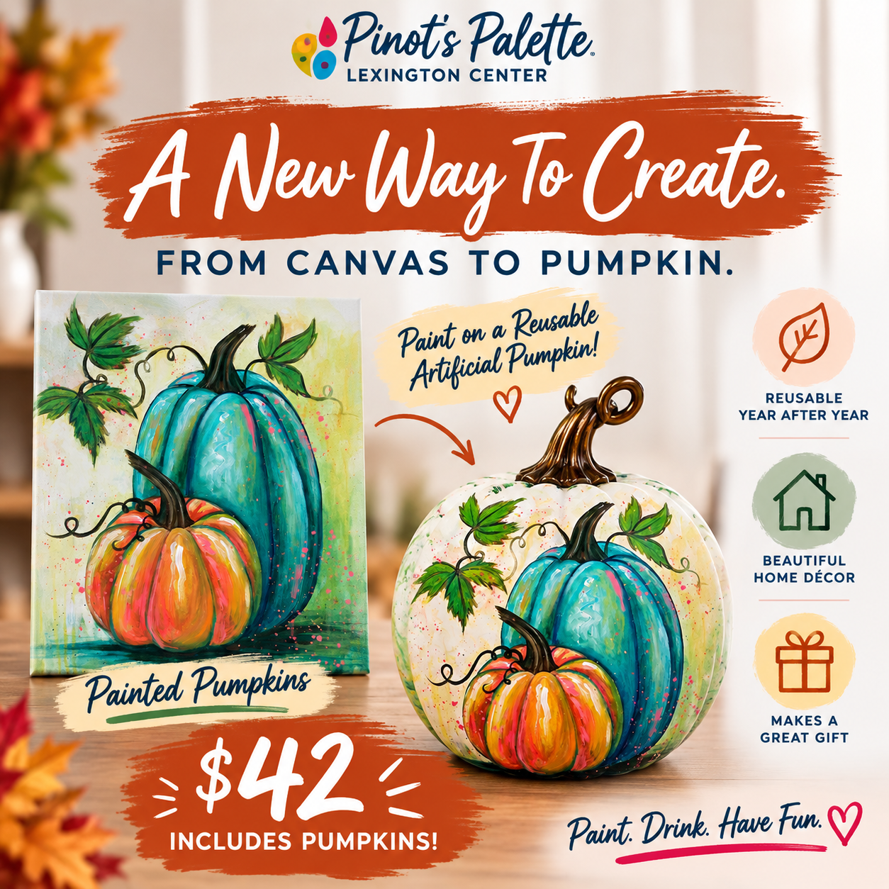 Painted Pumpkins